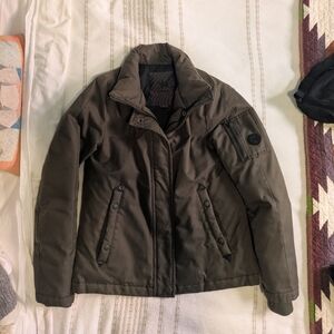 Spiewak Duck Down Coat, Olive Green, Small